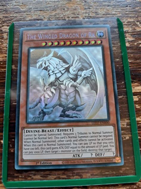 Konami Yu Gi Oh Carta Coleccionable The Winged Dragon Catawiki