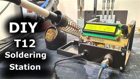 Make Your Own Soldering Station Diy T Soldering Station Youtube