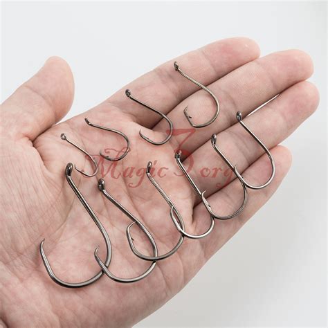 Pcs Circle Hooks Octopus Offset High Carbon Steel Sharp Catfish