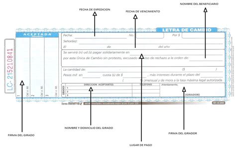 Herramienta En Vivo Los Invitados Las Partes De Una Letra De Cambio