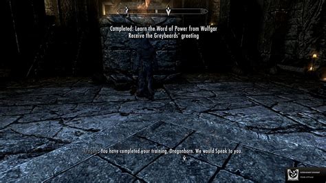 The Elder Scrolls V Skyrim Achievement Unlocked Words Of Power