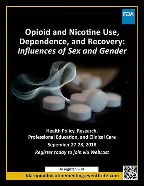 Opioid And Nicotine Use Dependence And Recovery Influences Of Sex And Gender Scientific