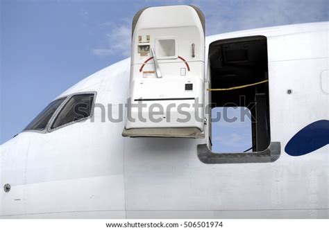 Open Aircraft Door Stock Photo Edit Now 506501974