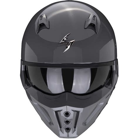 Motorcycle Helmet Jet Scorpion Covert X Solid Gray Cement For Sale