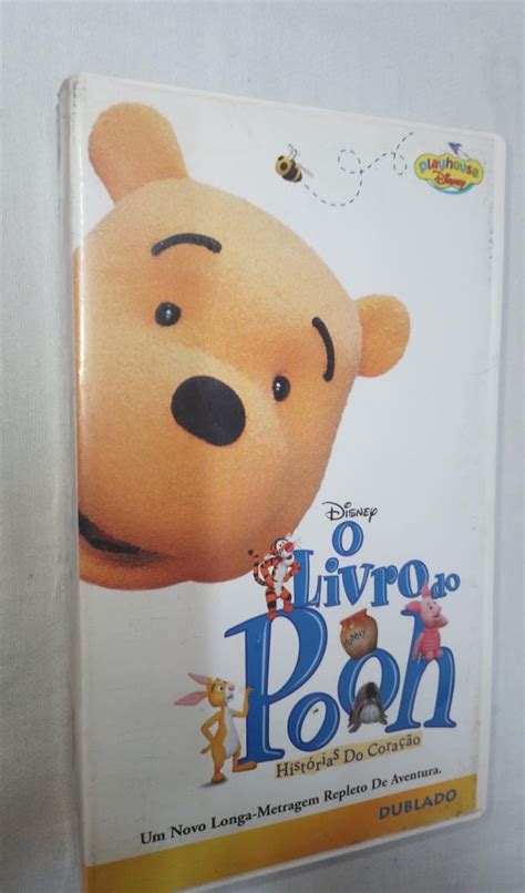 Vhs O Livro do Pooh Histórias do Coração 14723 Filme e Série