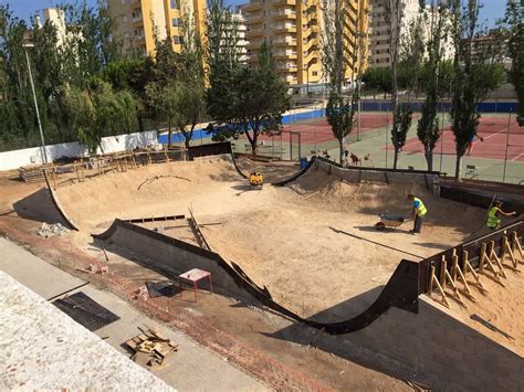 Skatepark De Peñíscola En Castellón Rampero A Tope Ya Se Puede Patinar