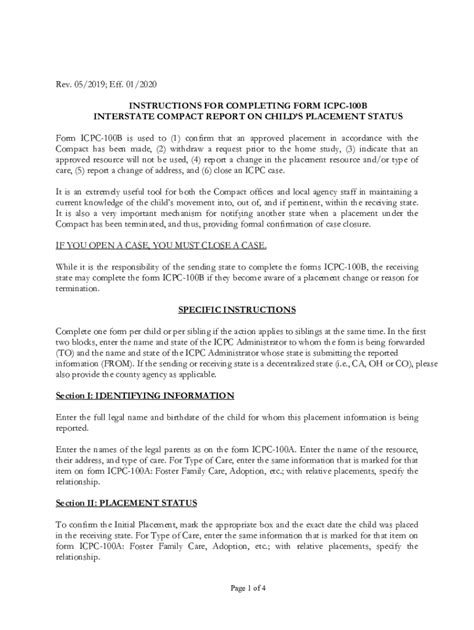 Fillable Online Dhhr Wv Instructions For Completing Form Icpc 100b