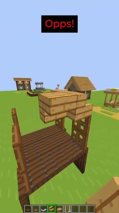 How To Build Playground Slide In Minecraft Youtube