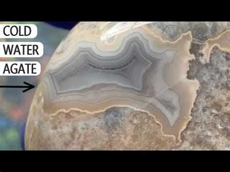 My Tumbled Cold Water Agate Found In Lake Michigan Youtube