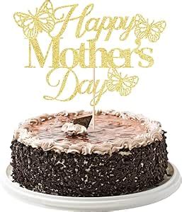 Amazon Yuinyo Happy Mother S Day Cake Topper Mother S Day Topper