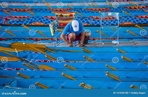 Dragon Boats In Taipei Taiwan Editorial Image Image Of Dragon China