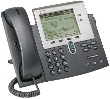 Cisco Unified IP Phone 7942G Spare Identification De L Appelant Gris