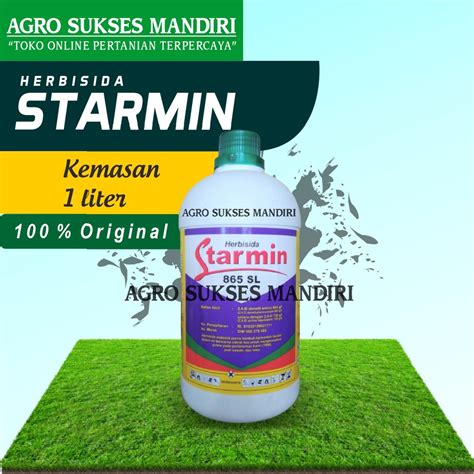 Jual Starmin Sl Pengendali Gulma Berdaun Lebar Kemasan Liter