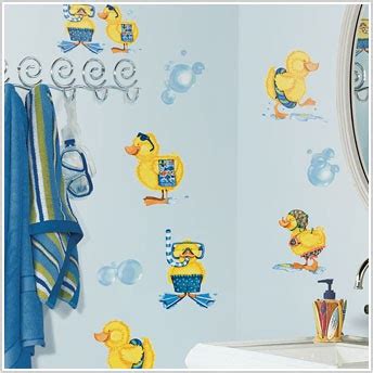 Art Wall Decor: Bathroom Wall Stickers