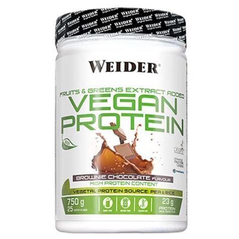 Weider Vegan Protein Choklad 750 Gr är Laktos Och Glutenfri