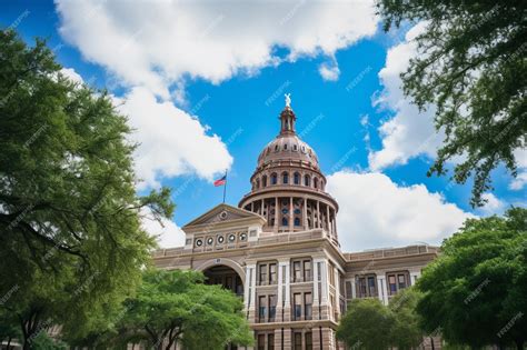 Premium AI Image | Texas State Capitol Building photography