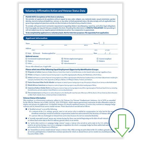 Veteran Self Identification Form 2023 Printable Forms Free Online