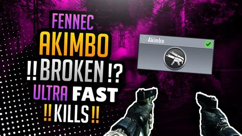 Ultrafast Akimbo Fennec Gunsmith Fennec Akimbo Gameplay Cod Mobile