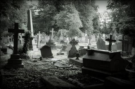 Gothic Cemetery Wallpaper