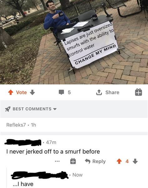 Cursed_smurf : r/cursedcomments