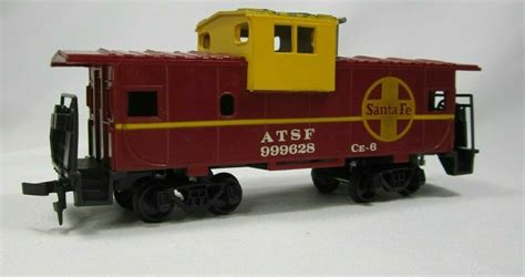 Bachmann Ho Scale Rolling Stock Wide Vision Caboose Santa Fe Atsf