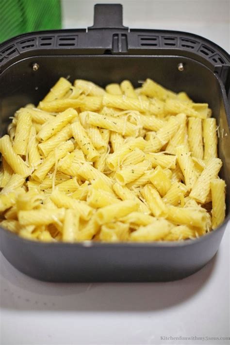 Air Fryer Pasta Chips With Dipping Sauce Kitchen Fun With My 3 Sons