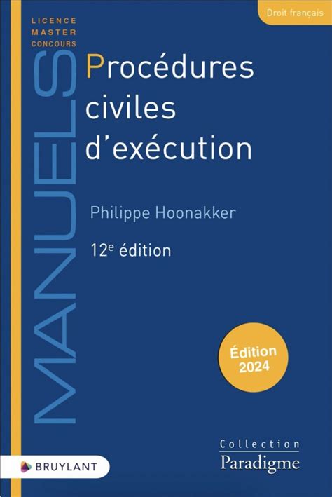 Proc Dures Civiles Dex Cution Le Meilleur Livre Gagner Devenir