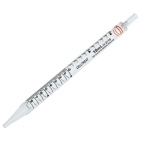 Cole Parmer Short Length Serological Pipette 10 Ml Ind Pack 200cs