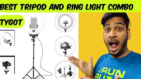 Best Tripod And Ring Light Combo For Youtube Videos Unboxing And Full