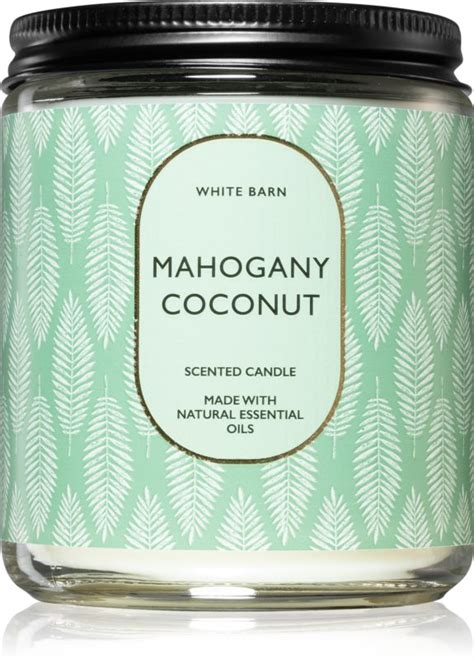 Bath Body Works Mahogany Coconut Kvapioji Vak Notino Lt