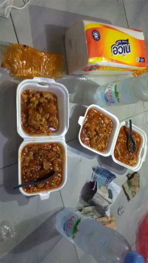 Pap Makan Makanan Pedas Ide Makanan Foto Makanan