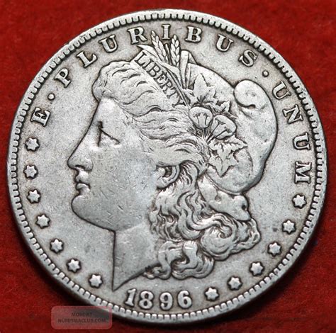 1896 O Silver Morgan Dollar