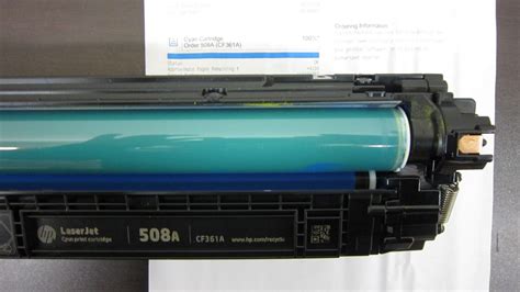 Genuine HP 508A CF361A Cyan Toner Cartridge LaserJet M577dn M553 100