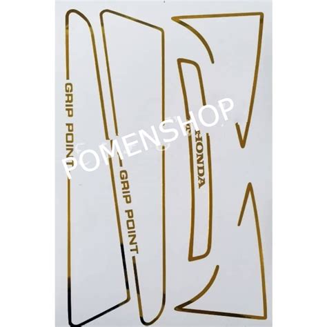 Body Sticker Stripe Stiker Stickers Logos Emblems Sticker Honda