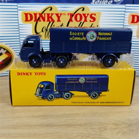 DINKY TOYS TRACTEUR Panhard Et Semi Remorque Sncf Atlas 32Ab 1 43 En