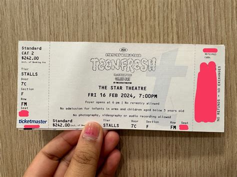 WTS 1x Cat 2 STAYC 1ST WORLD TOUR TEENFRESH IN SINGAPORE Tickets