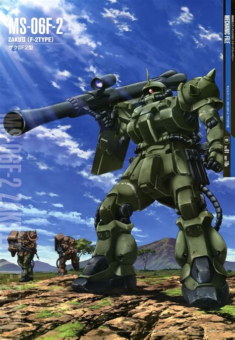 MS 06F 2 Zaku II F2 Type The Gundam Wiki Fandom Gundam Gundam