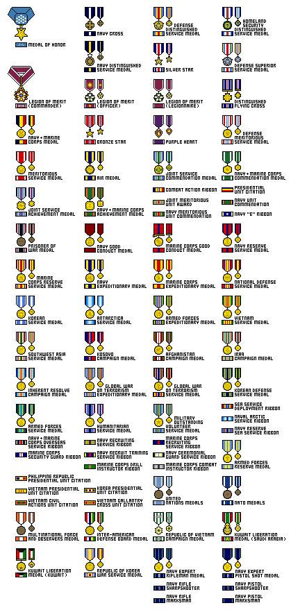 US Navy and Marine Corps awards and medals by Tenue-de-canada on DeviantArt