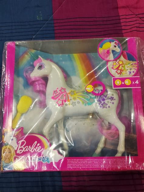 Barbie Dreamtopia Brush N Sparkle Unicorn With Lights And Sounds