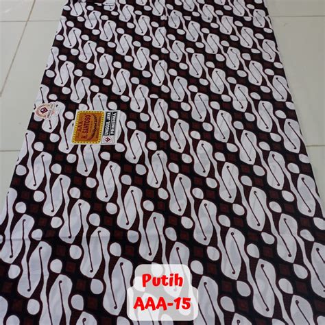 Jual Katalog Kain Batik H Santoso Aaa Unggul Jaya Jarik Batik Sogan