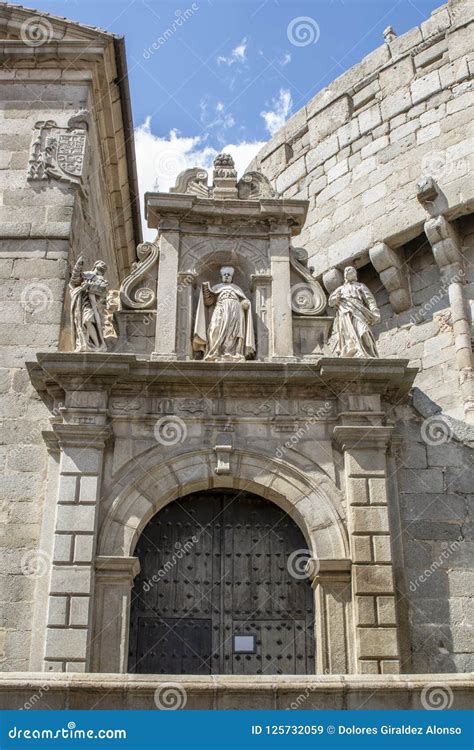 La Capilla De San Segundo En Ávila España Imagen De Archivo Editorial