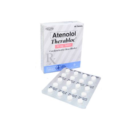 Therabloc Atenolol 50mg Tablet X 1s Xalmeds