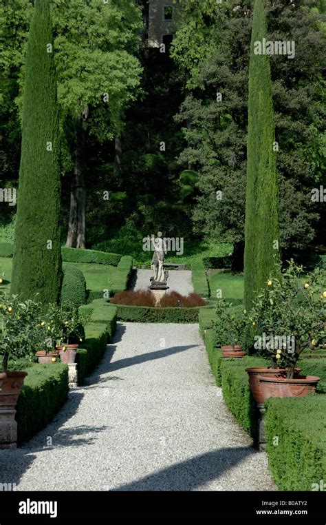 Verona Veneto Italy Giardino Giusti Is A Renaissance Garden In