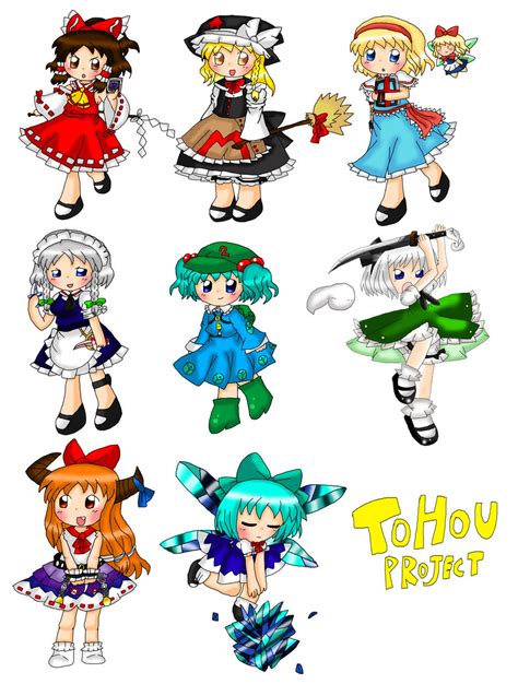 Touhou Character Sheet By Purplemagechan On Deviantart