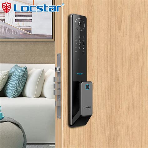 Custom Wifi Tuya Golden Video D Face Recognition Finger Smart Door