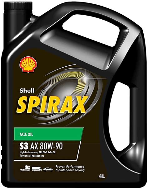 SHELL SPIRAX S3 AX 80W 90