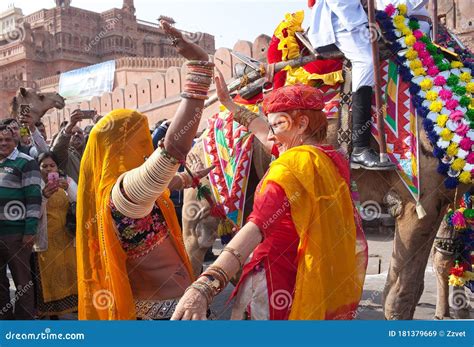 Bikaner Camel Festival In Rajasthan India Editorial Stock Image