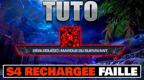 TUTO Faille Instable CAMOUFLAGE SECRET MW3 ZOMBIES Saison 4 Rechargée