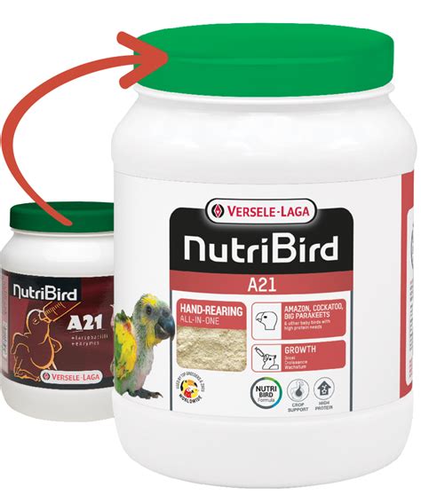 NEW NUTRIBIRD A21 800gr Pappa Da Imbecco Giovani Pappagalli