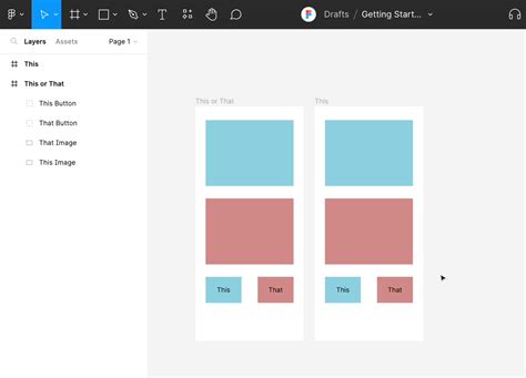 Create A Basic Wireframe And Prototype Figma Learn Help Center